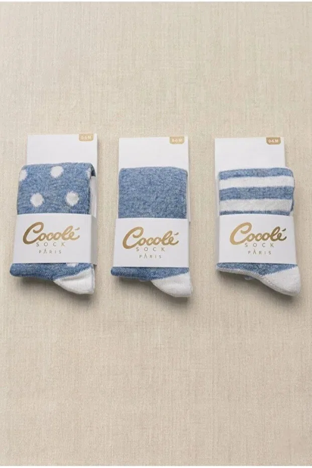 Детские колготки для мальчиков с принтом Cocole Socks, Multicolor — фото 2