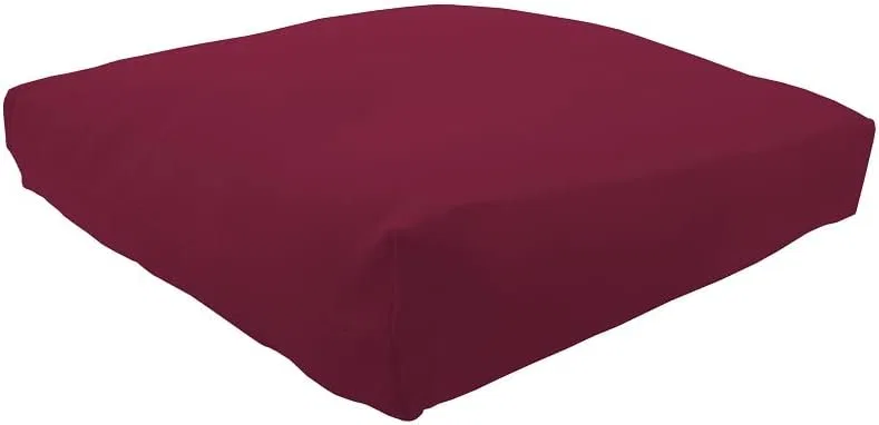 Чехол для подушки Dukal, 60x50 см, Бордовый
