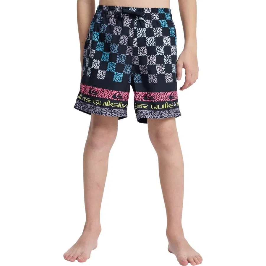 Плавки для мальчиков Quiksilver Evd Printed, Черный