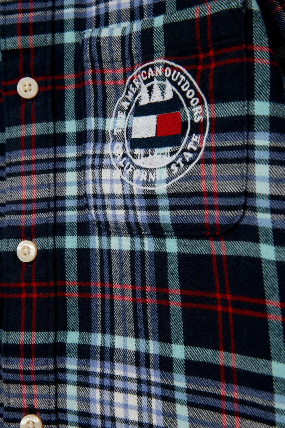 Рубашка с принтом флага Tommy Hilfiger — фото 3