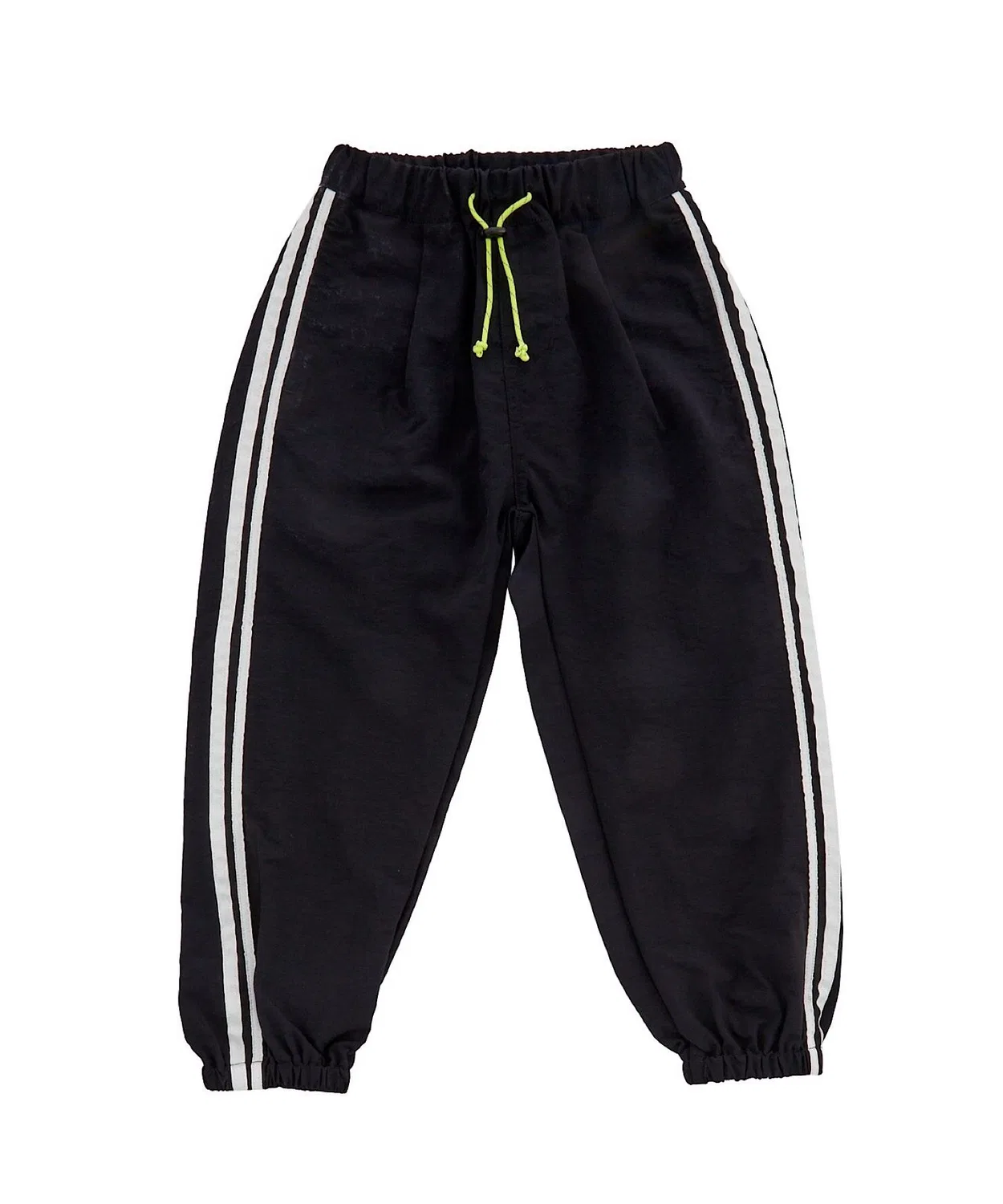 Детские спортивные брюки из нейлона с водоотталкивающей пропиткой Ocean&Ground, Black