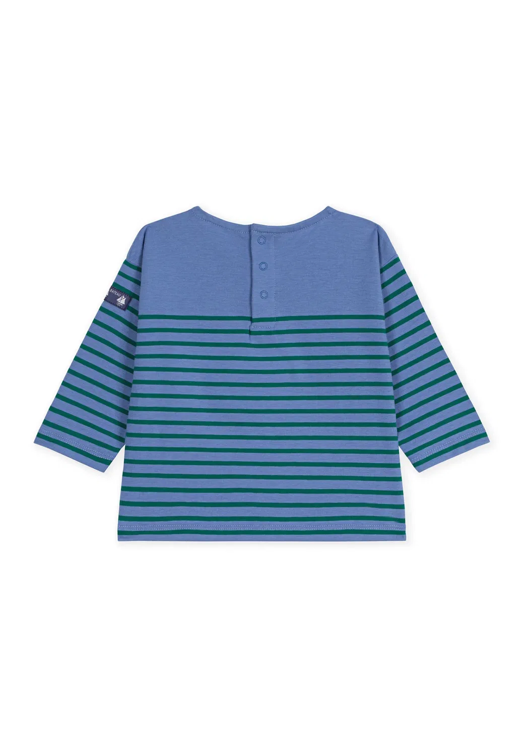 Комплект с принтом пожарного - футболка с длинными рукавами Petit Bateau, Riviera Evergreen — фото 2