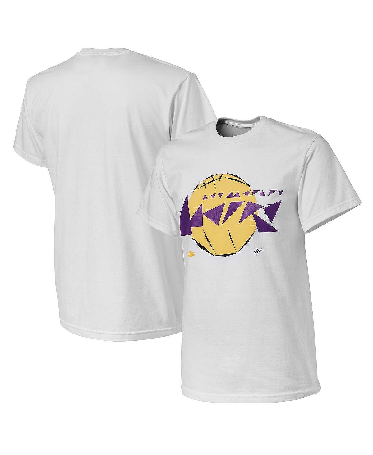 

Мужская футболка nba x naturel white los angeles lakers no caller id NBA Exclusive Collection, белый