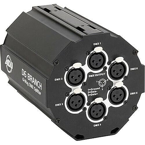 

Разветвитель и усилитель DMX American DJ D6-Branch