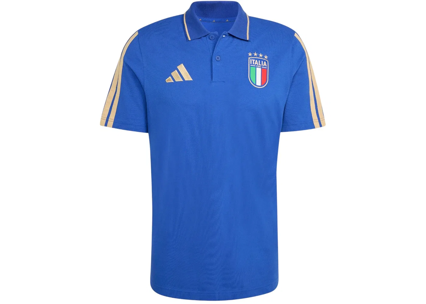 Мужское поло Adidas Italy DNA Polo, Bold Blue