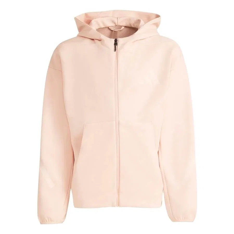 Детская куртка с капюшоном J Z.N.E.FZ adidas, Розовый