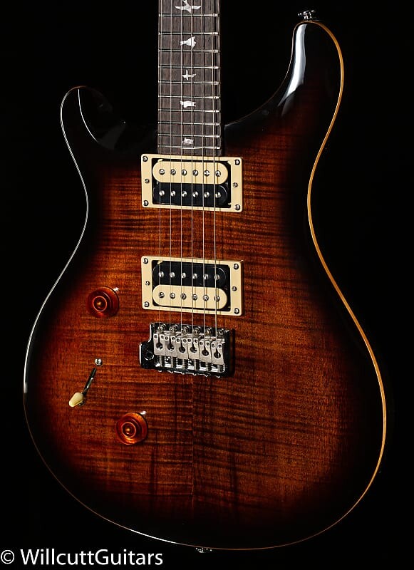

PRS SE Custom 24 Black Gold Sunburst Lefty (364)