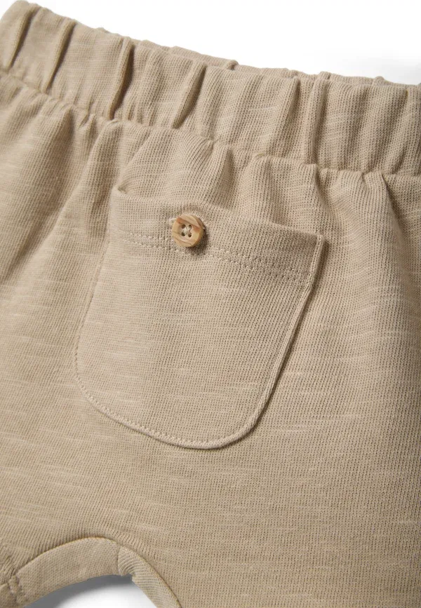 Комплект для новорожденных с принтом Organic newborn set Ovs, light beige, светло-бежевый — фото 3