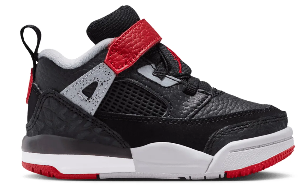 Кроссовки для мальчиков Spizike Low Jordan, цвет Gym Red/Black/Wolf Gray