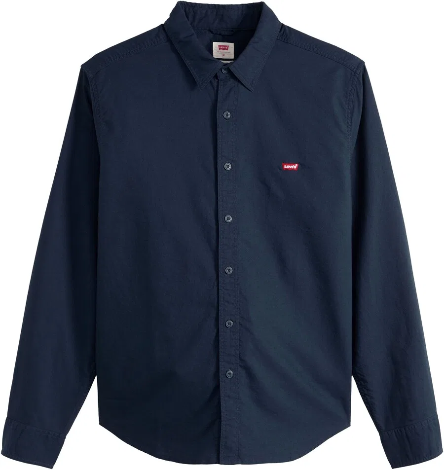 Рубашка LEVI'S Regular fit на пуговицах, цвет морской синий