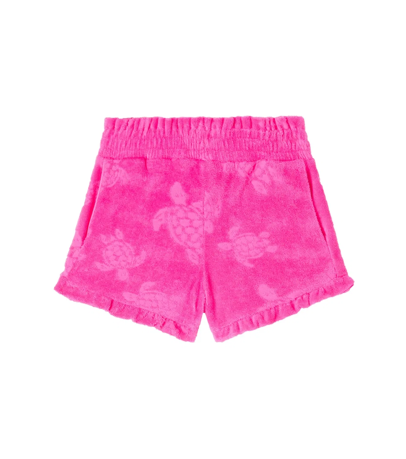 Шорты хлопковые махровые Vilebrequin Kids, розовый