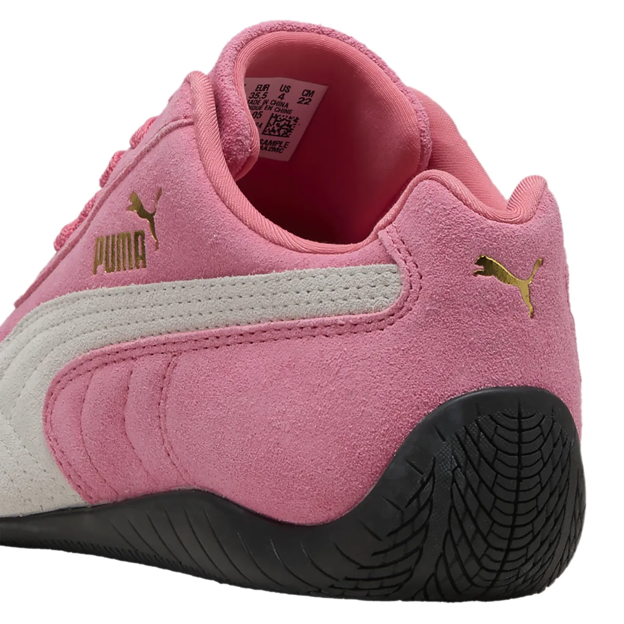 Кеды для девочек Speedcat PUMA, розовый/белый — фото 3