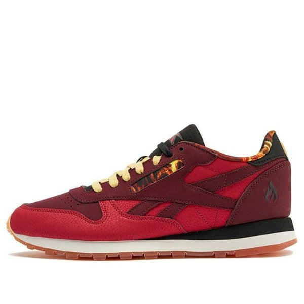 

Кроссовки classic leather x street fighter 'gill' Reebok, синий