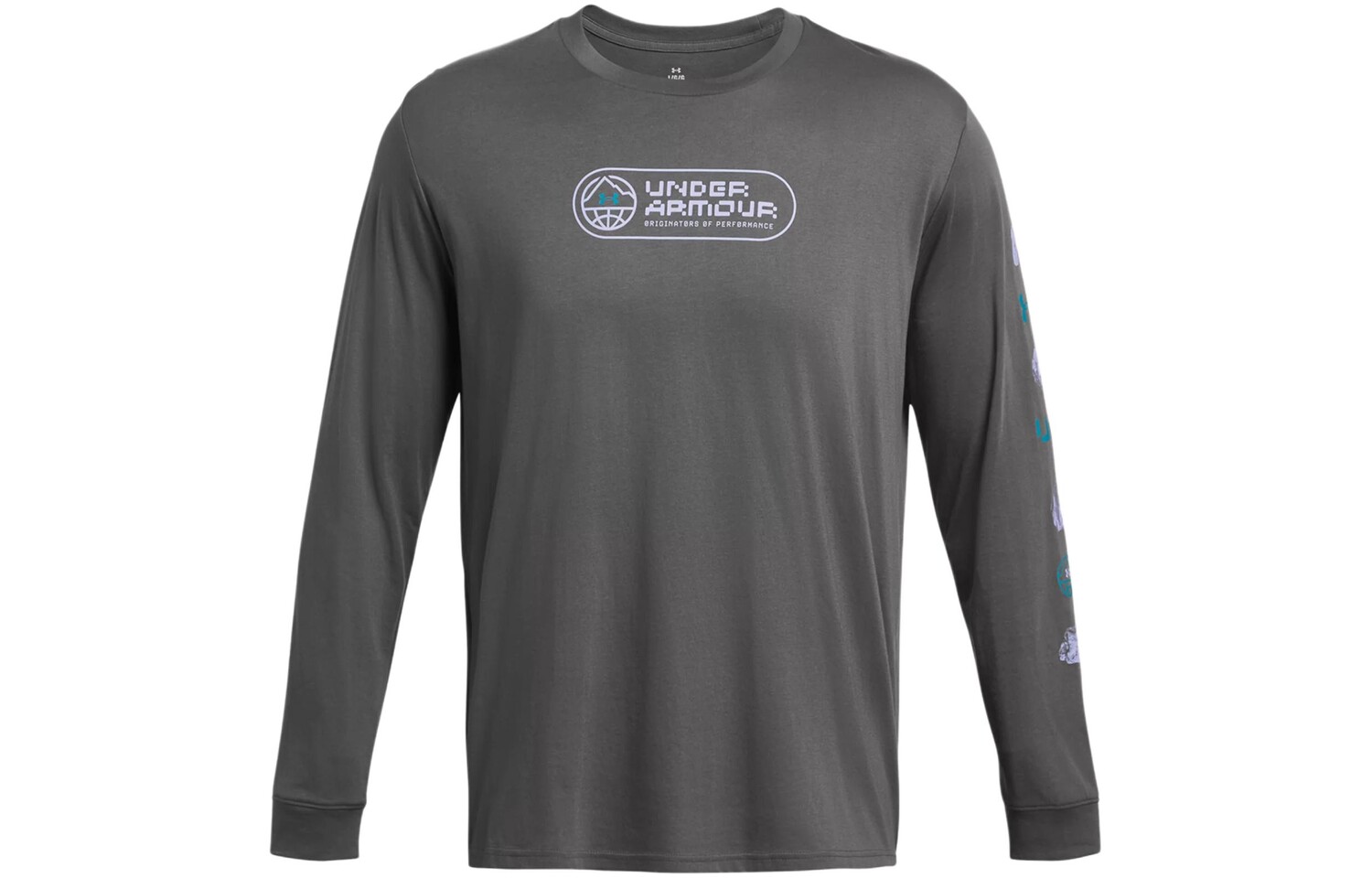 

Футболка мужская серая Under Armour, серый