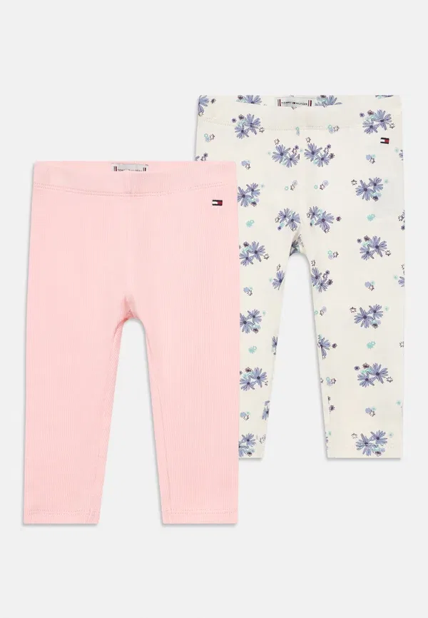 Комплект из 2 леггинсов с цветочным принтом Tommy Hilfiger multi-coloured, мультиколор — фото 3