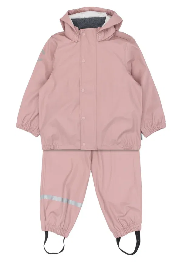 Дождевой костюм без подтяжек, водонепроницаемый, Pu rain set Mikk-line, woodrose