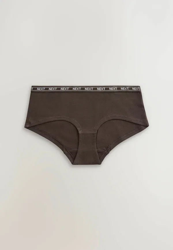 Комплект трусов из хлопка и эластана 4 шт Next, neutral marls — фото 2