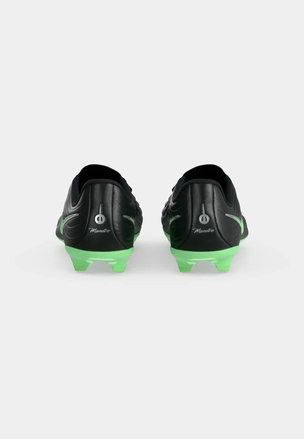 Футбольные бутсы Jr Tiempo Maestro Academy FG/MG унисекс для искусственных газонов Nike Performance, Black/Illusion Green — фото 4