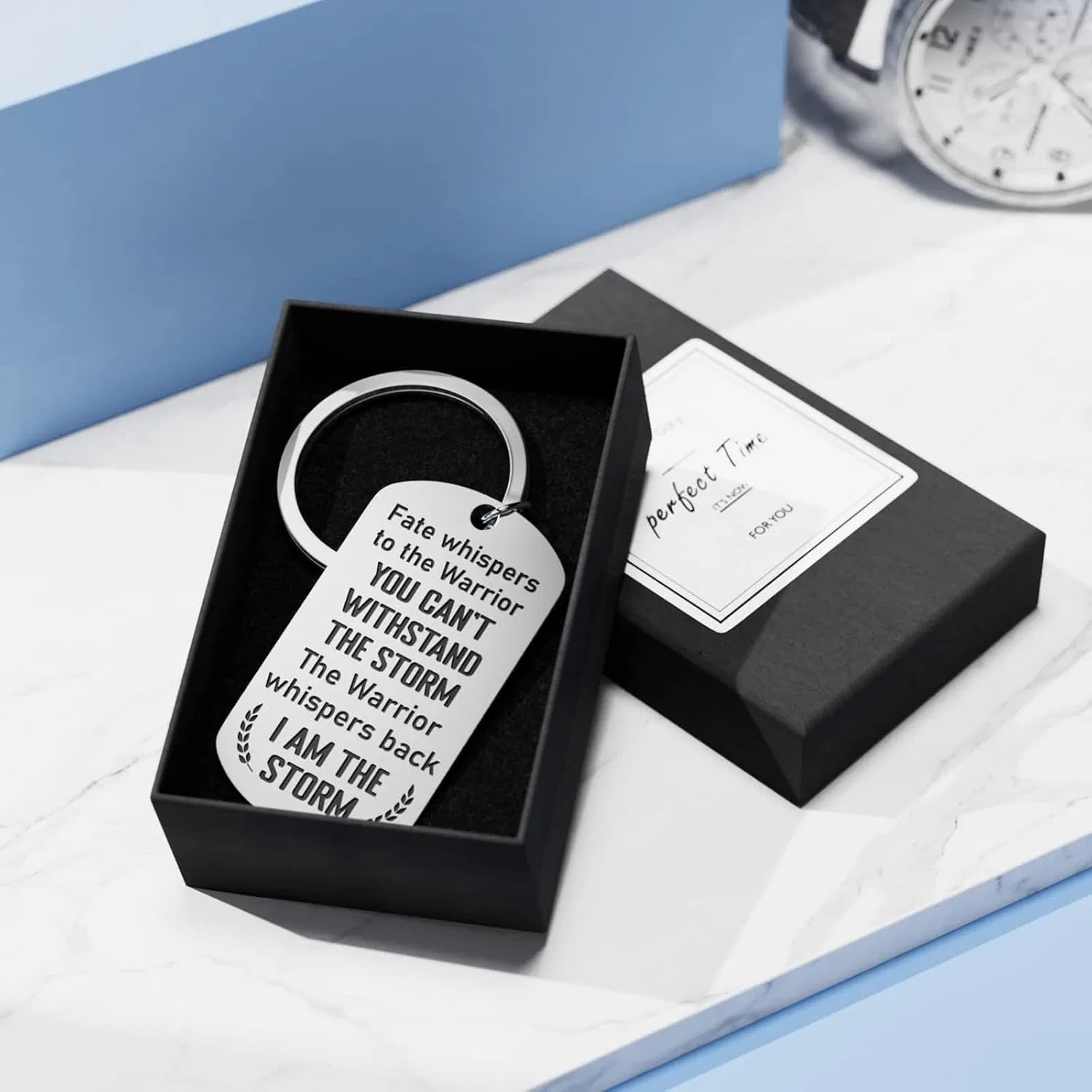 Подарочный набор Motivationsgeschenk Set, Generisch, 8 предметов, 28.5x26x13.5 см, Blau