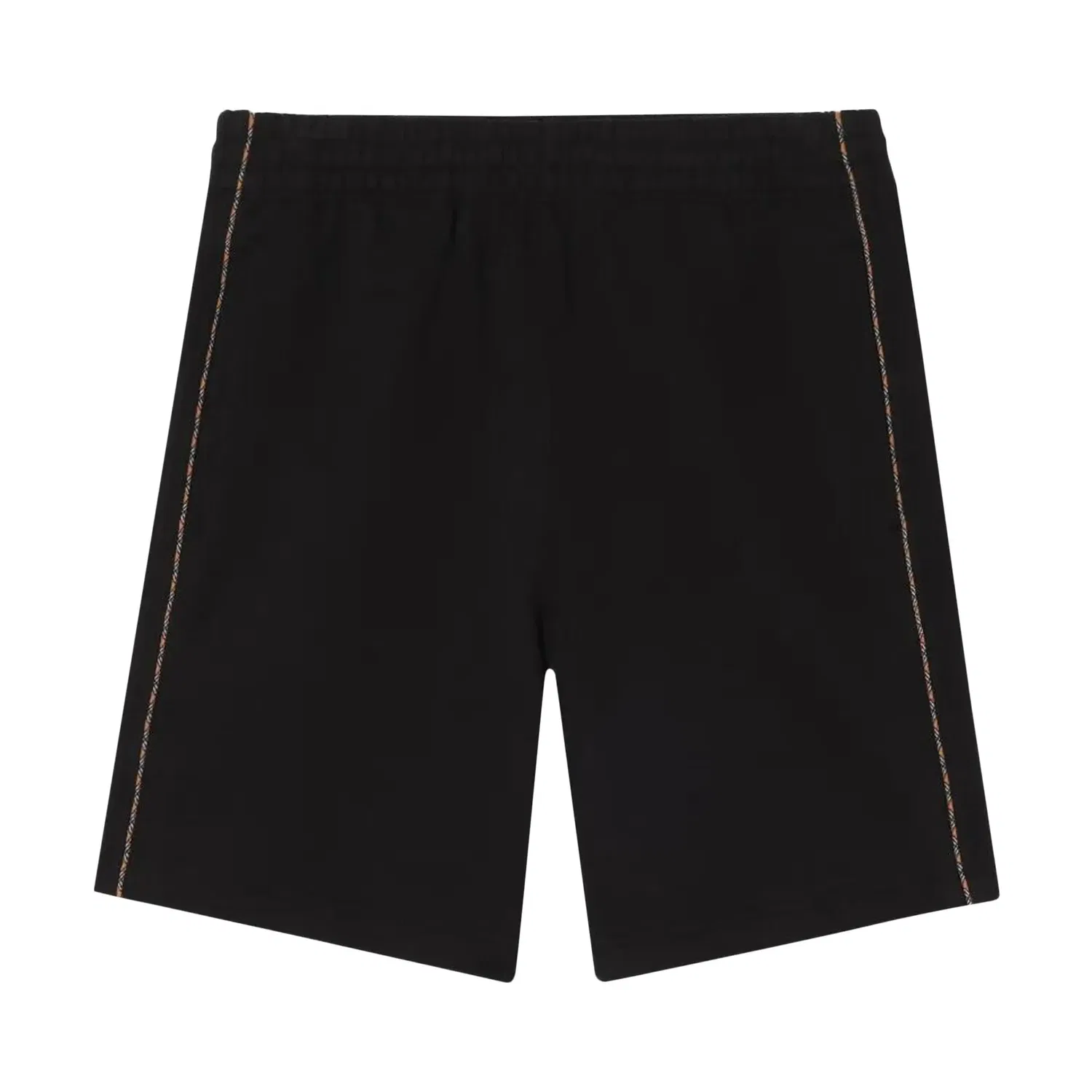 Шорты Burberry Shaun Check Piping Short, черный