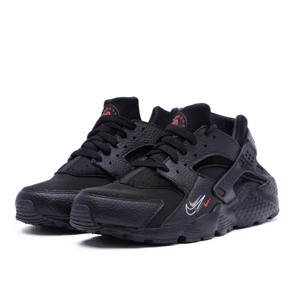 Детские кроссовки на шнуровке Nike Huarache Run, Schwarz — фото 3
