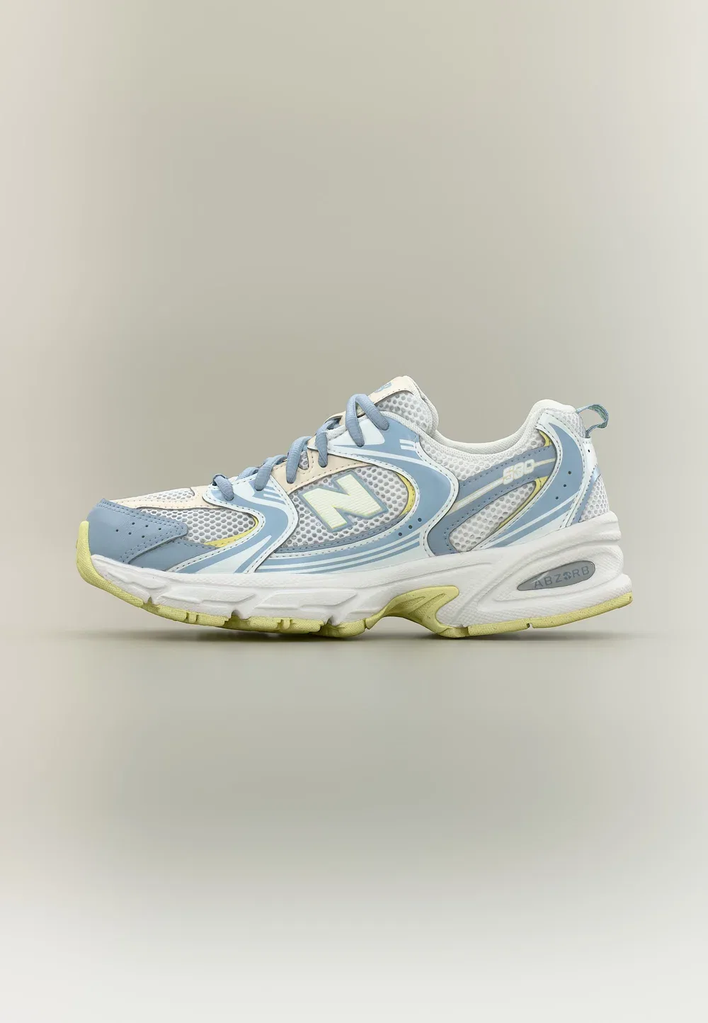 530 кроссовок унисекс New Balance, Light Arctic Grey/White