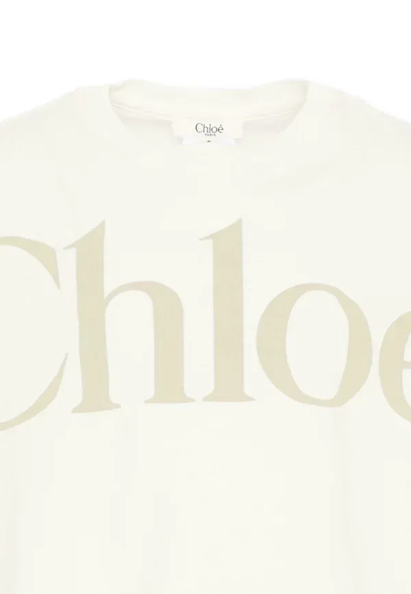 Футболка Chloe, слоновая кость — фото 3