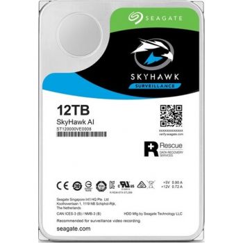 Жесткий диск Seagate SkyHawk AI, 12 ТБ 3.5" ST12000VE001 - фото