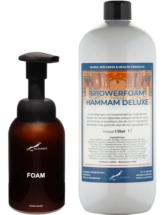 Мыло пенное Hammam Deluxe, Claudius, 2 шт, 1.3 л