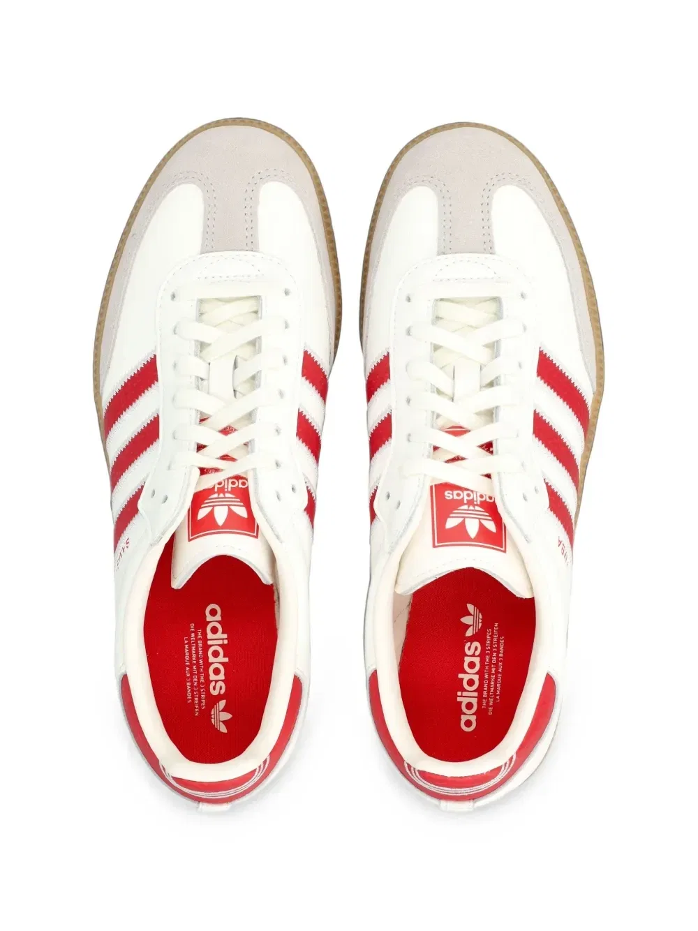 Кроссовки Samba OG adidas Originals Kids, белый — фото 4