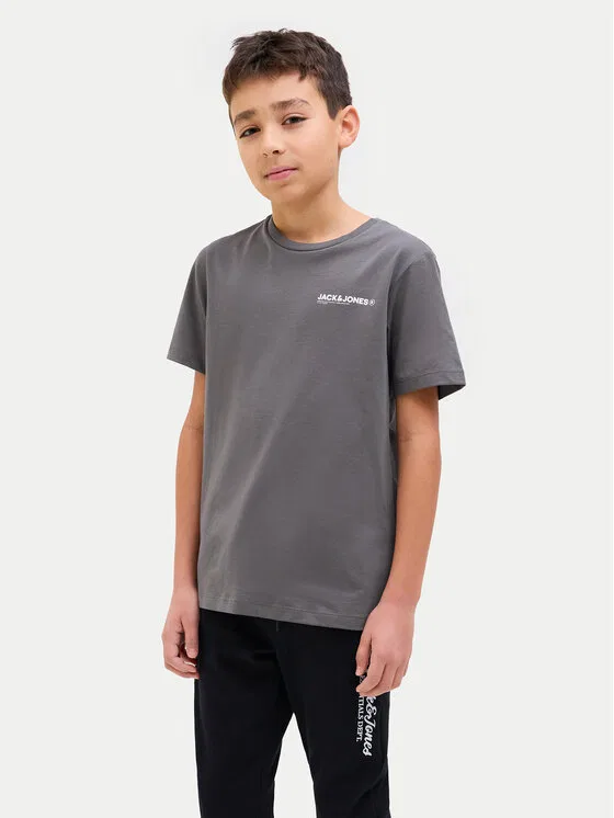 Футболка regular fit Hawaii Jack & Jones Junior, серый