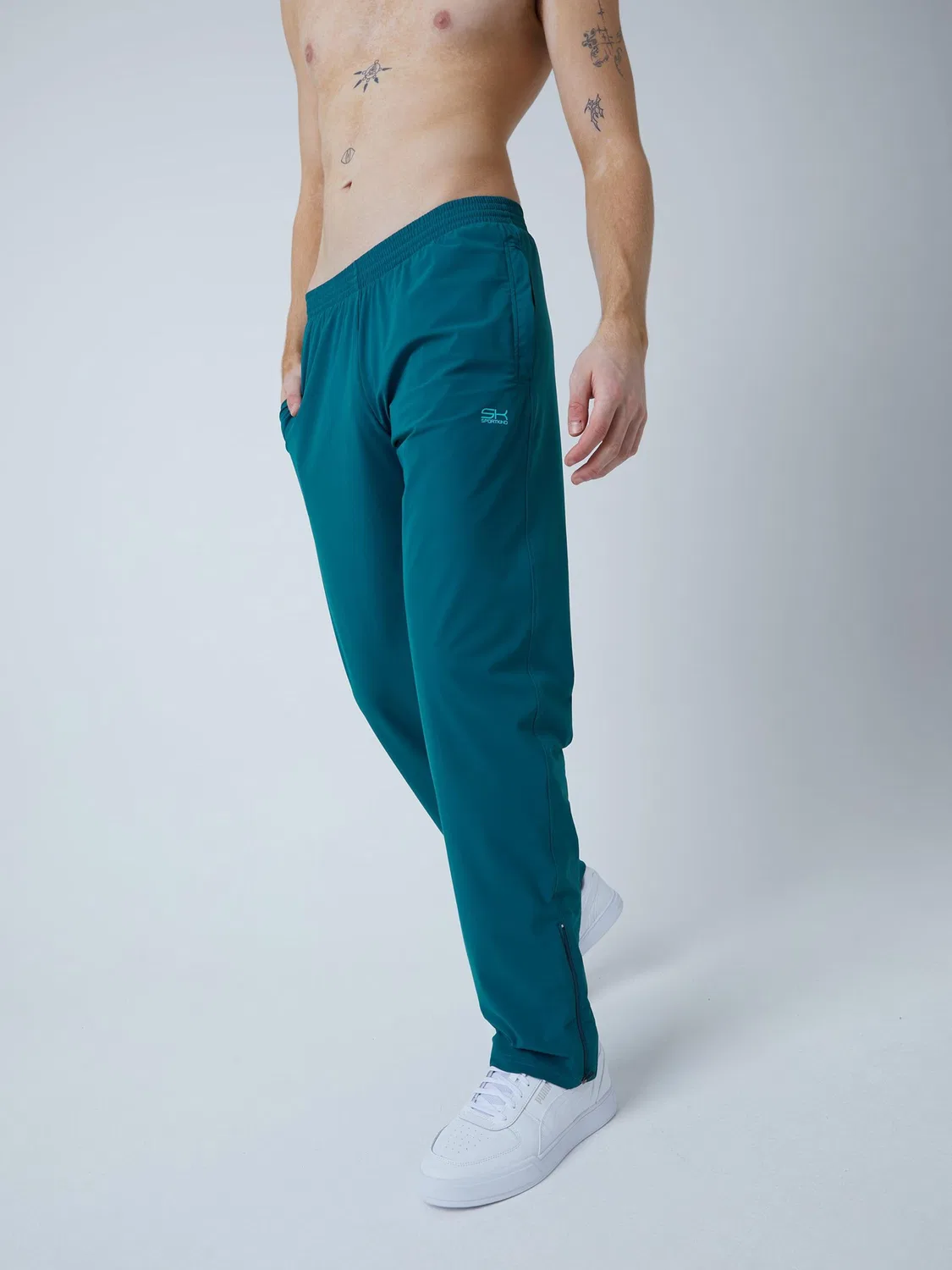 Спортивные брюки Sportkind Regular Workout Pants, темно-бирюзовый — фото 4