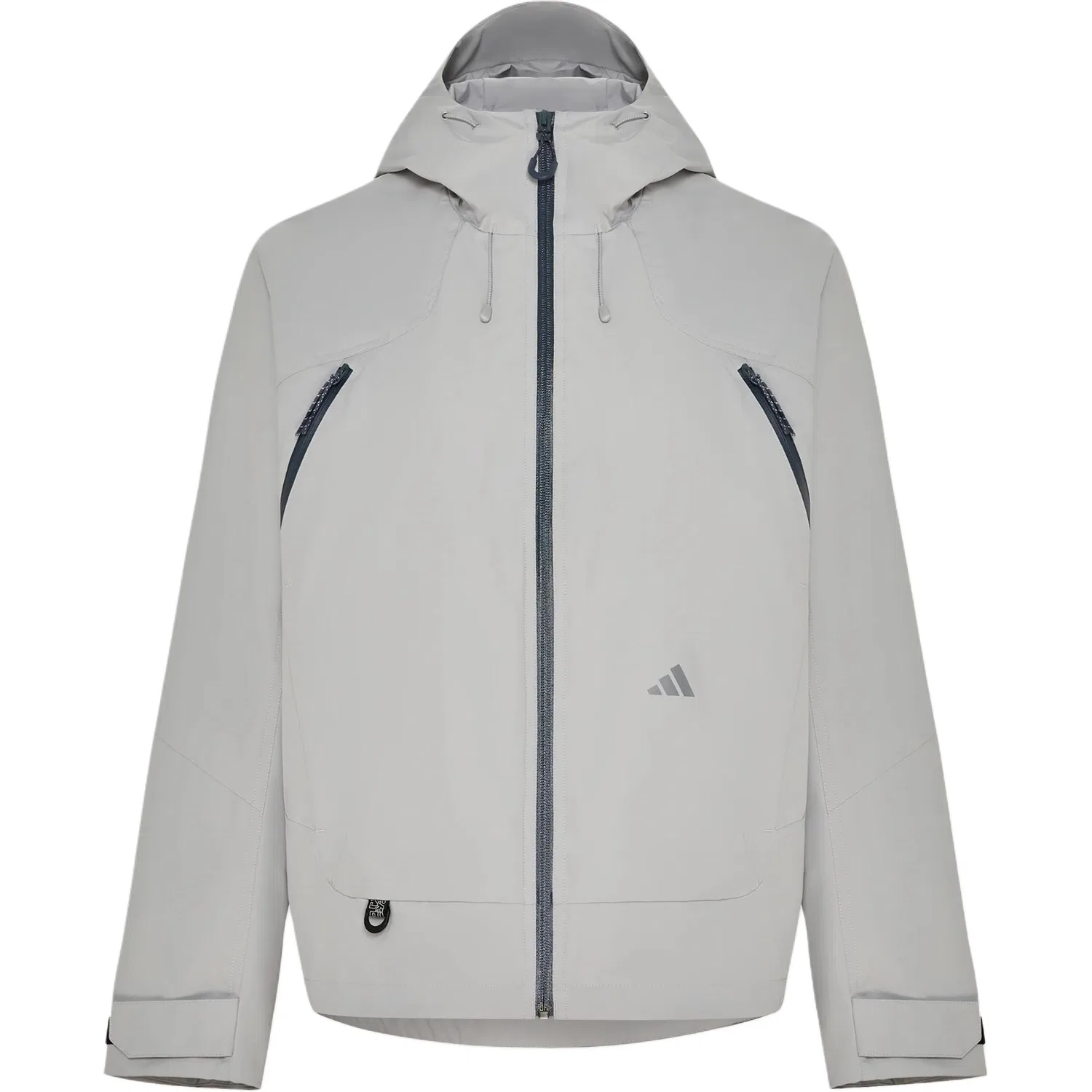 Женская куртка с капюшоном Light Gray Adidas