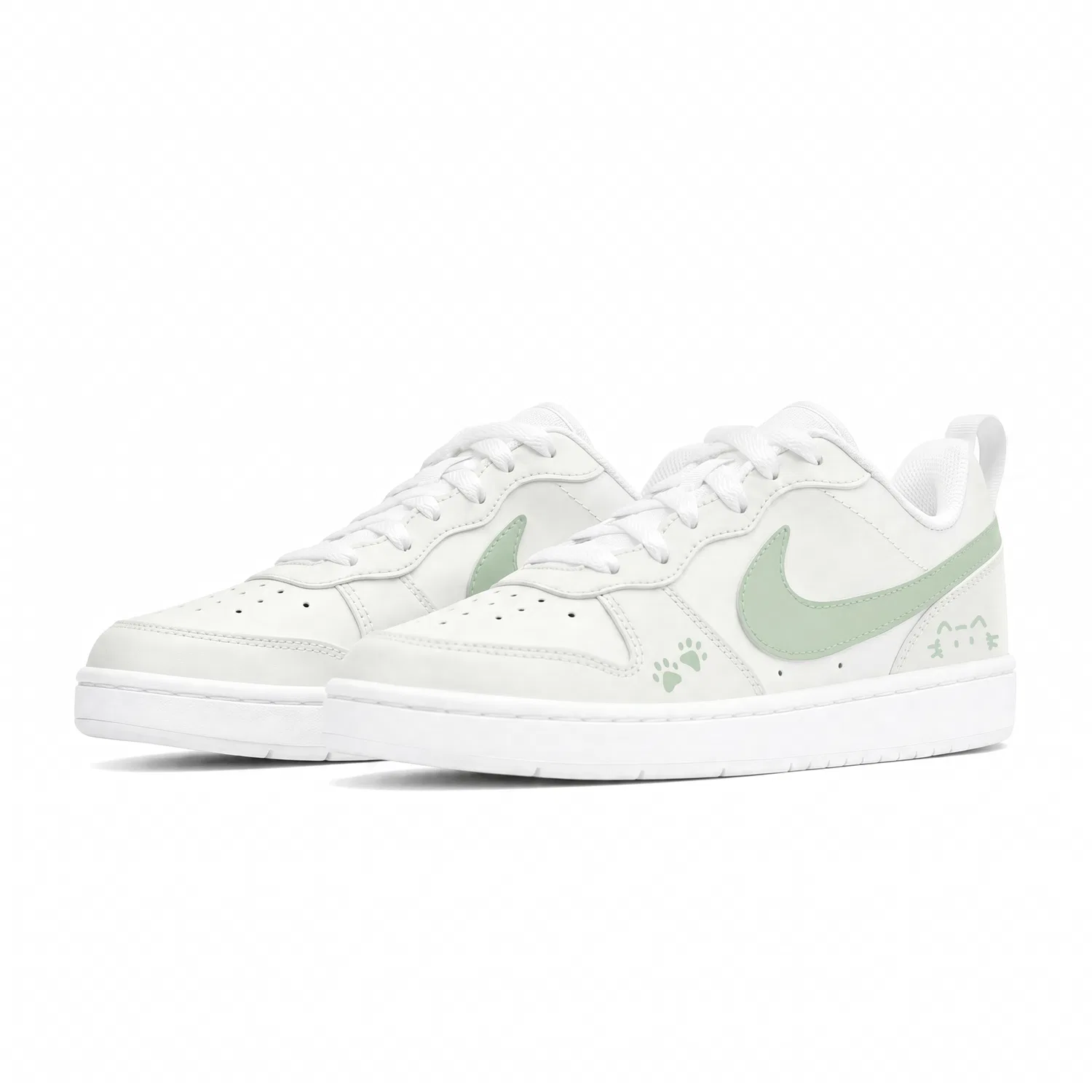 Детские кроссовки для скейтбординга с принтом Nike, Green — фото 4