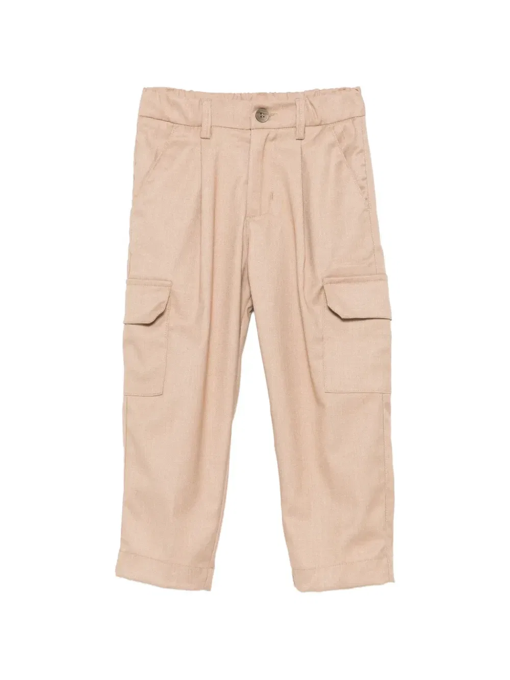 Брюки карго Paolo Pecora Kids, бежевый