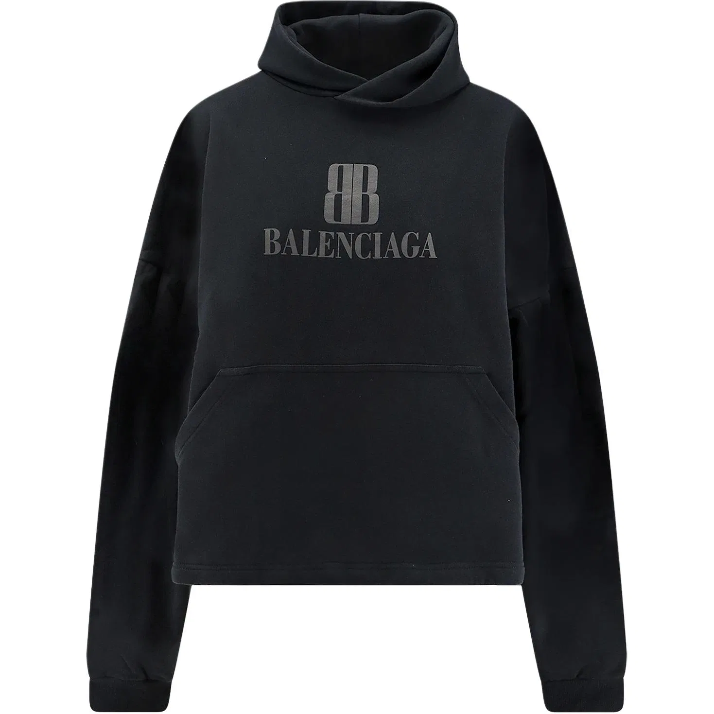 Женский свитшот с принтом Balenciaga, Black