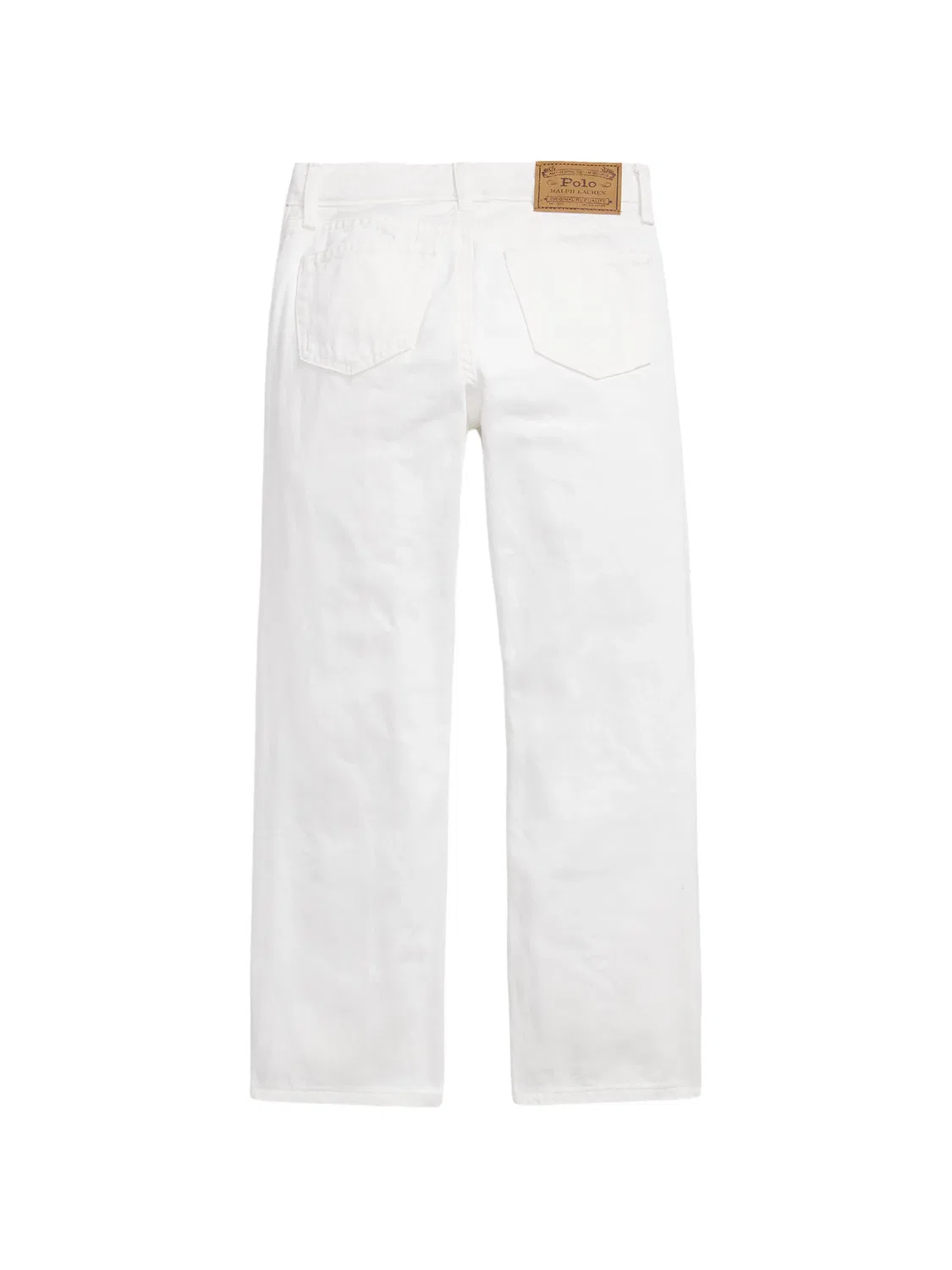 Прямые джинсы Polo Ralph Lauren Kids, белый — фото 2
