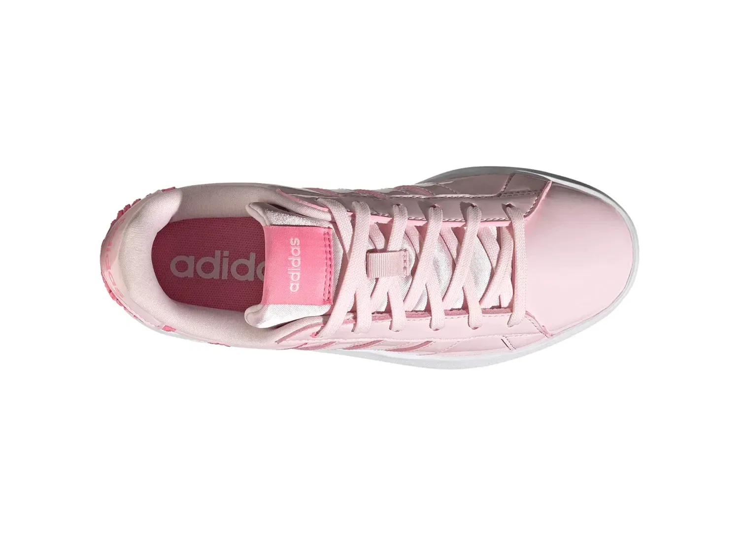 Кроссовки Grand Court 3.0 для мальчиков adidas, Light Pink — фото 3