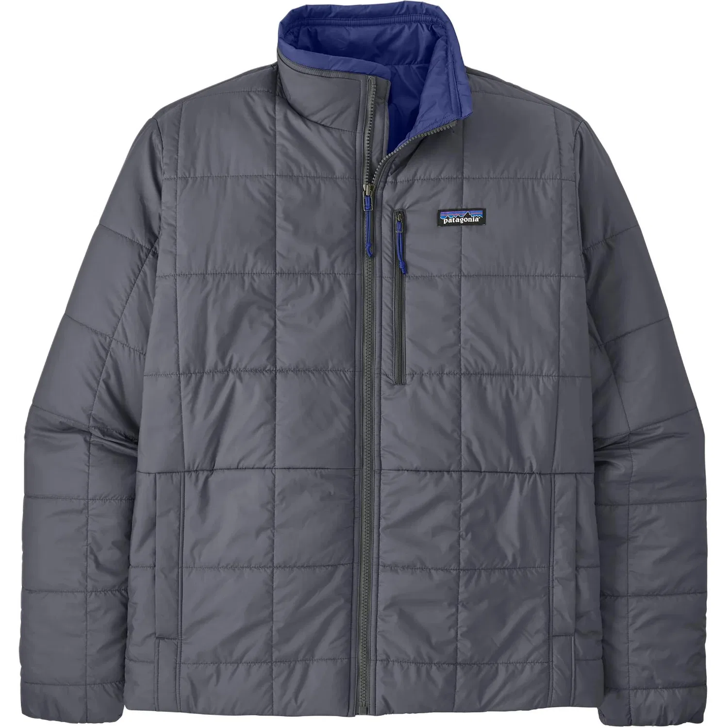 Мужская куртка-пуховик с утеплителем Light Gust Puffer Jacket Patagonia, Smolder Blue/SMDB