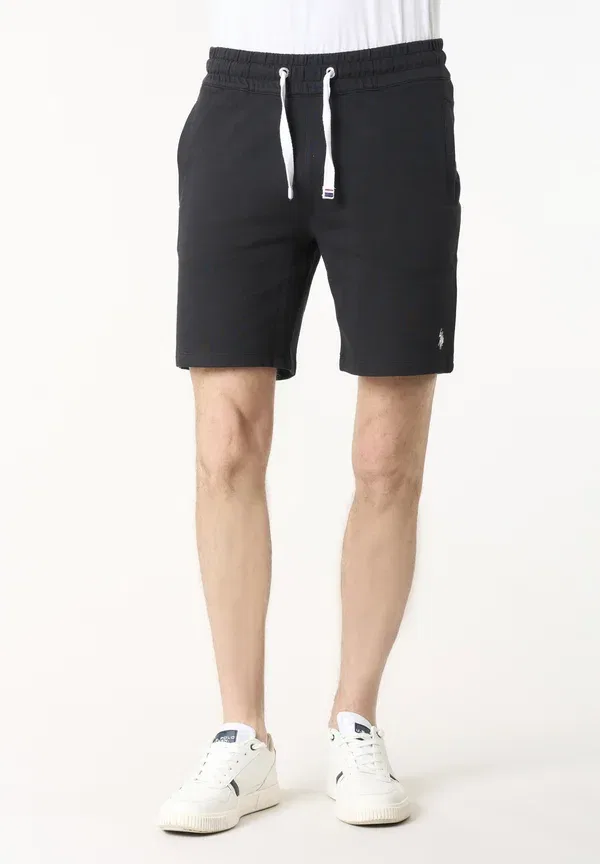 Брюки хлопковые Tracksuit bottoms U.S. Polo Assn., черный