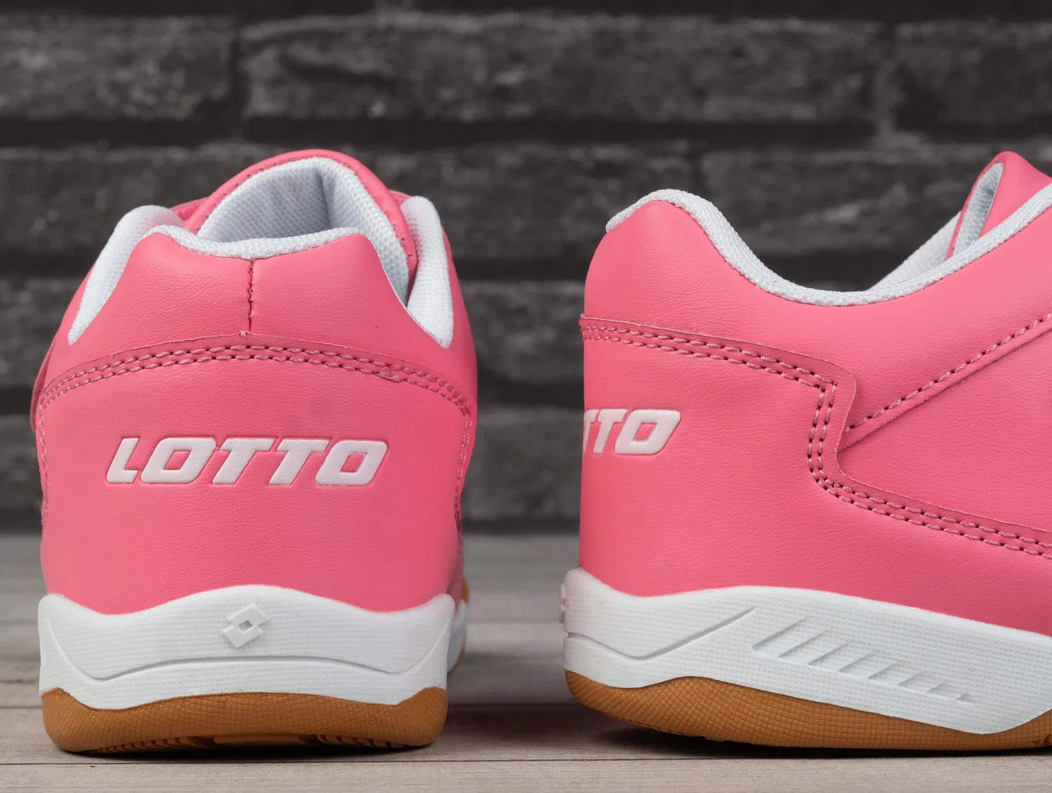 Детские легкие кроссовки с принтом Pacer K Lotto, Rosa Weiss — фото 4