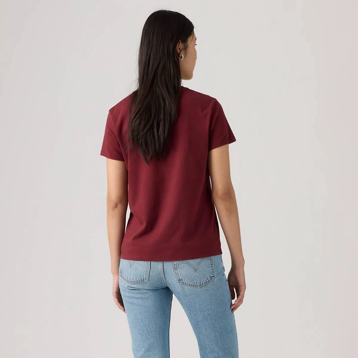 Футболка с идеальным графическим рисунком Levi's, Levi'S Locket Warm Cabernet - Red — фото 4