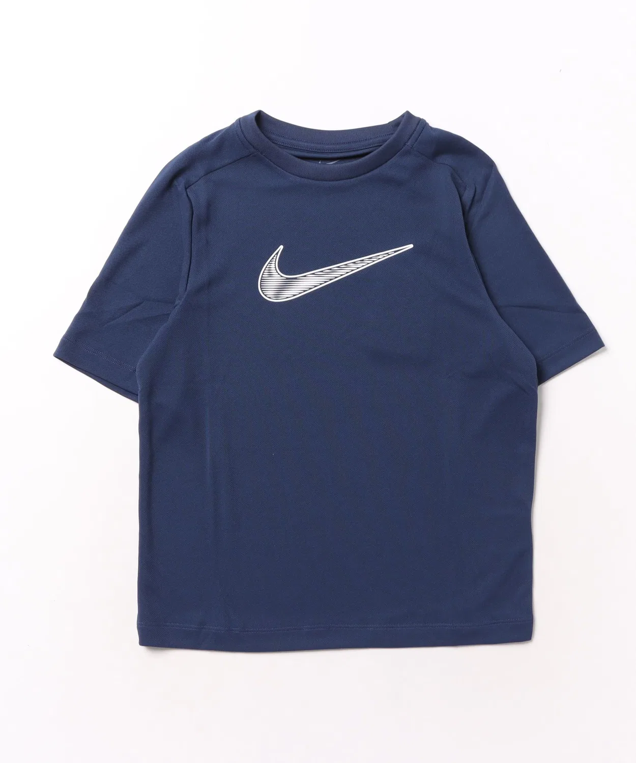 Детская футболка с принтом Nike DF Multi SS Top Heather Navy