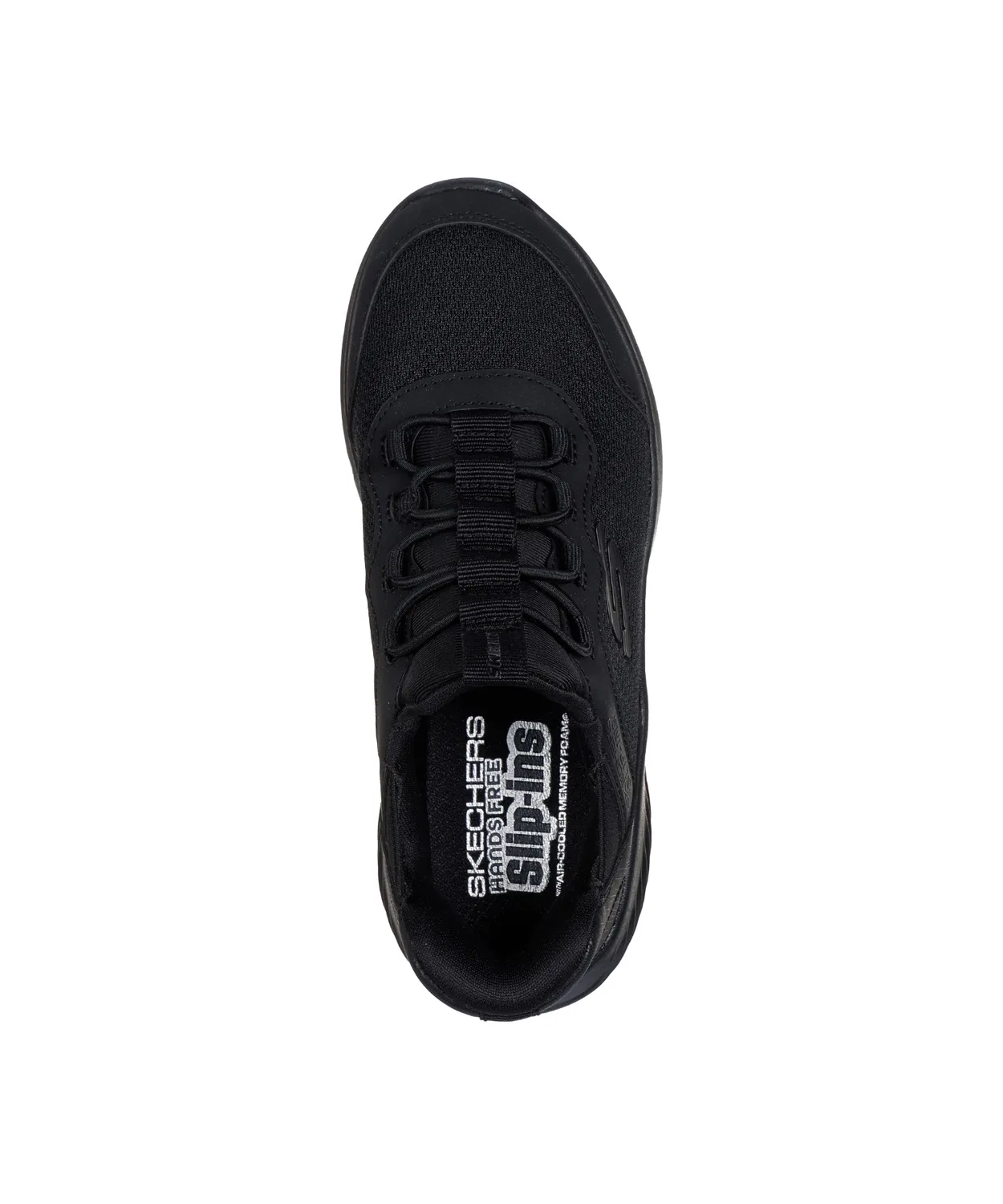 Детские слипоны с технологией Hands-Free Slip-ins, модель Bounder - Brisque Burst SKECHERS, Black Black — фото 2