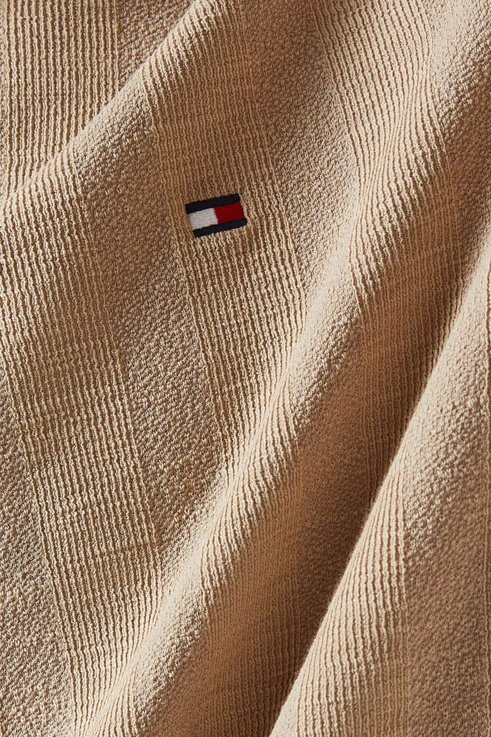 Поло в полоску Tommy Hilfiger, нейтральный — фото 4
