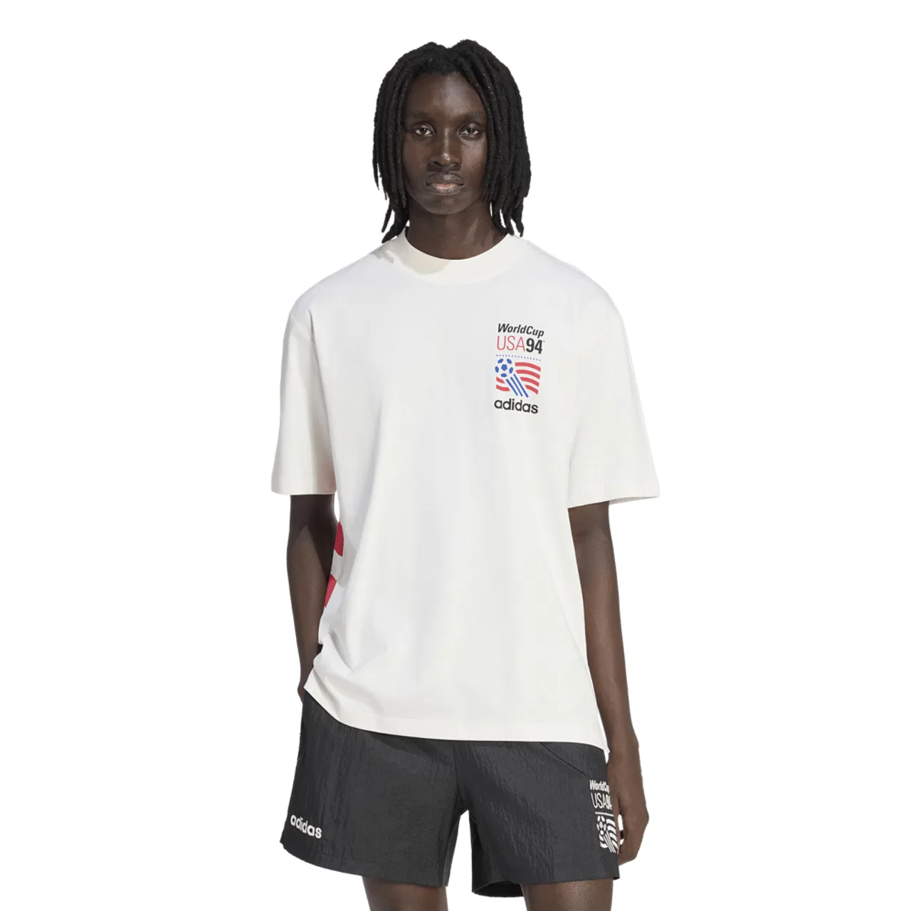 Футболка мужская US94 GR Mascot Adidas, цвет Tan/Blue
