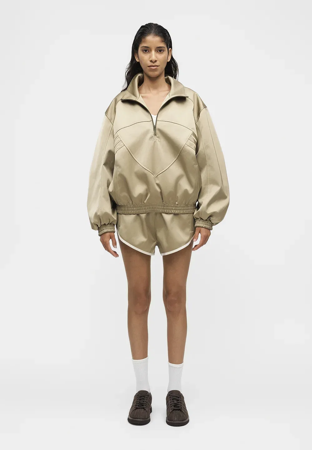 Мюнхен - тренировочная куртка Adidas Originals, Gold-Coloured — фото 2