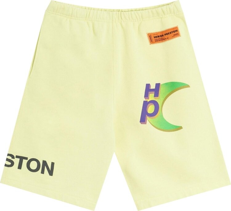 

Спортивные шорты Heron Preston Logo Collage Sweatshorts 'Lemon Yellow', желтый