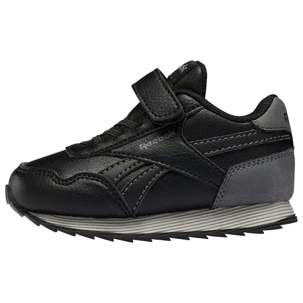 Детские кроссовки для мальчиков с липучкой Royal Cljog 3.0 1v Reebok, Black Black Pure Grey 6 — фото 3