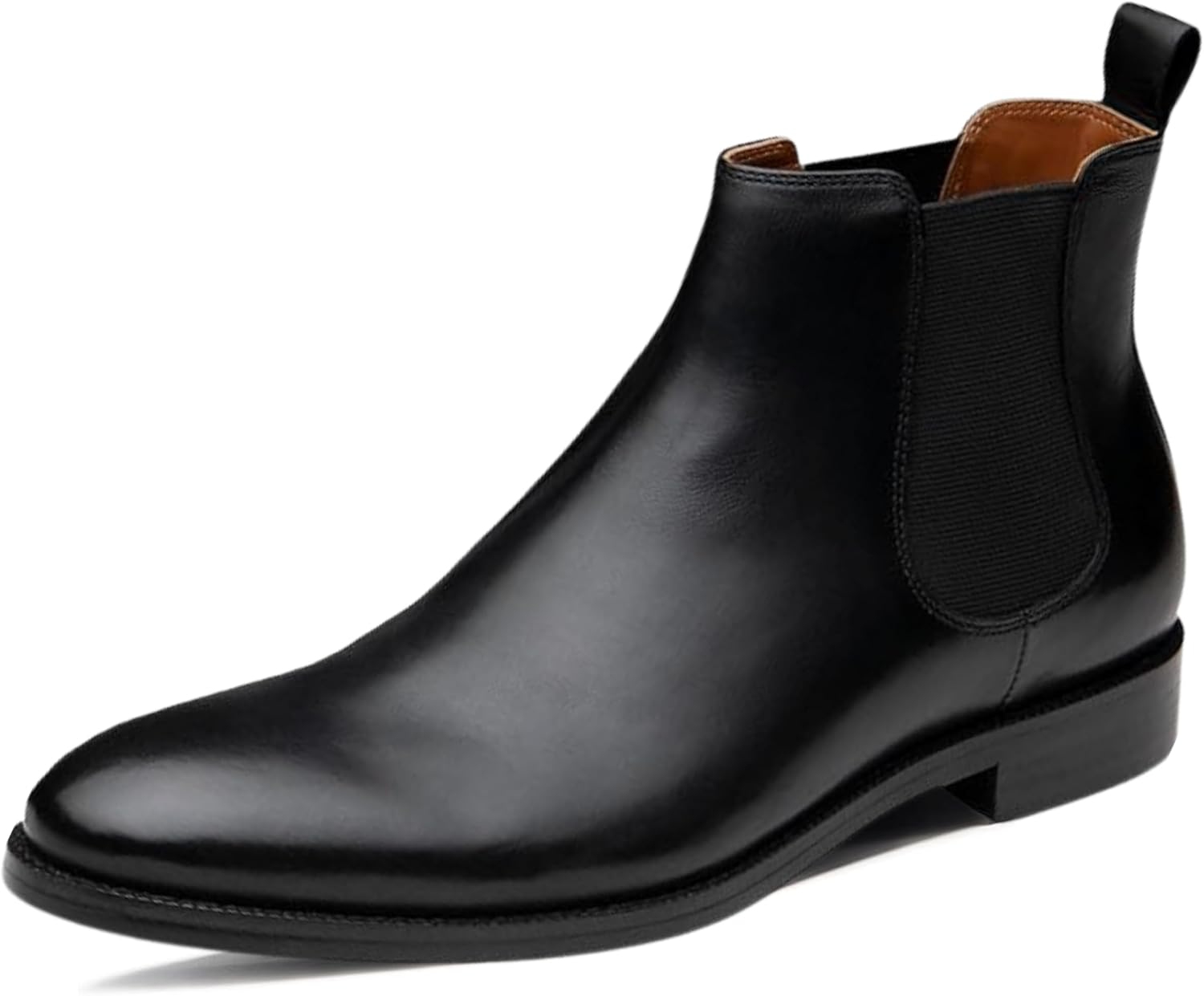 

Ботинки Dunross Sons Men Jayden Chelsea, комфортные кожаные ботинки Dunross & Sons, черный